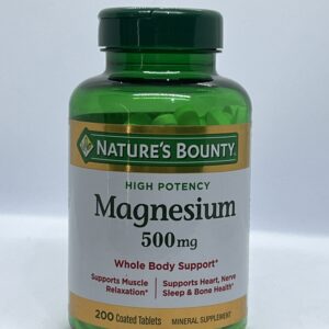 Nature’s Bounty Magnesium 500mg