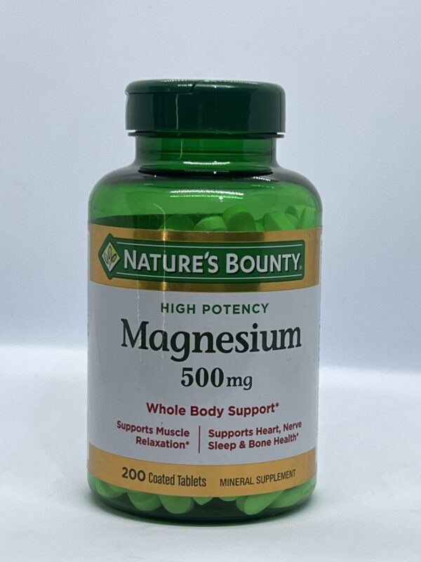 Nature’s Bounty Magnesium 500mg