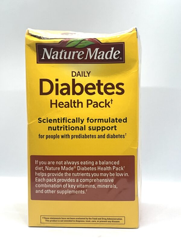 Nature Made Daily Diabetes Health Pack – 30 Packets