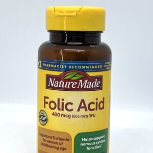 Nature Made Folic Acid 400mcg – 250 Tablets