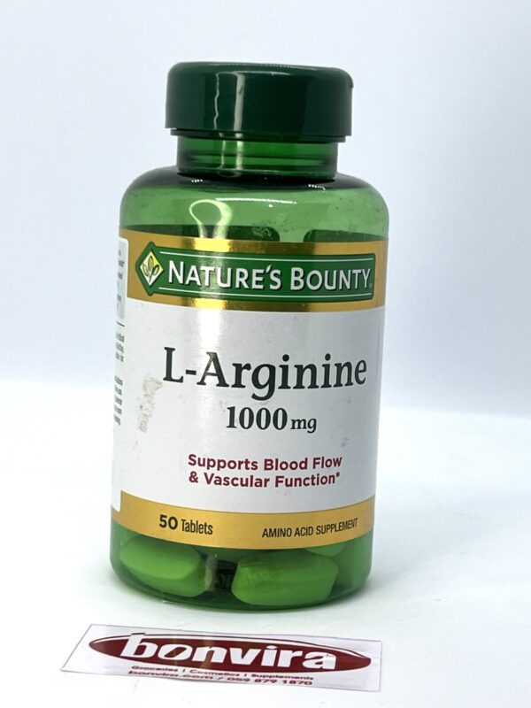 Nature Bounty L-Arginine 1000mg 50Tabs