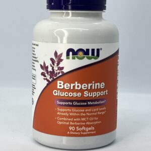 Now food Berberine Glucose support 90softgel
