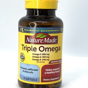 Nature Made Triple Omega 72softgel