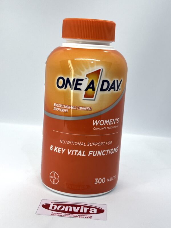 One A Day Women’s Complete Multivitamin – 300 Tablets